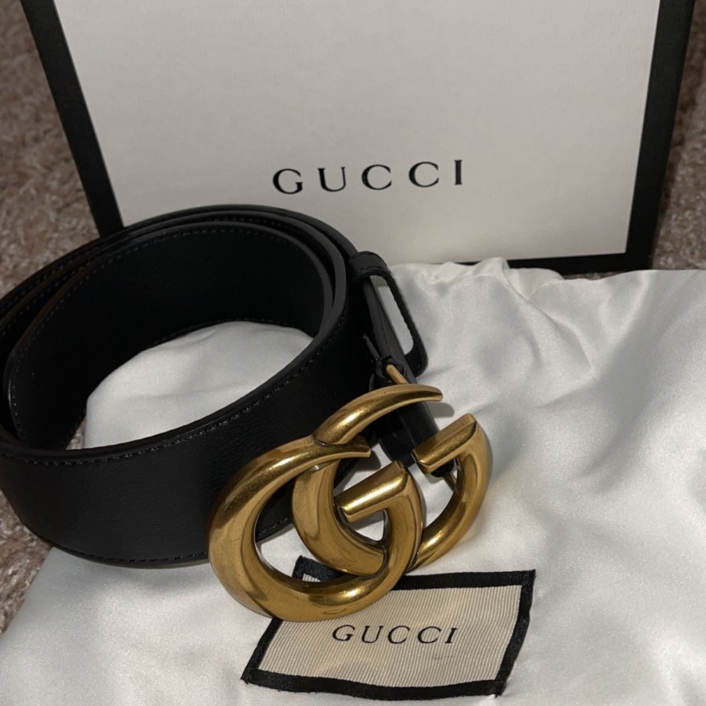 Gucci Wide leather belt